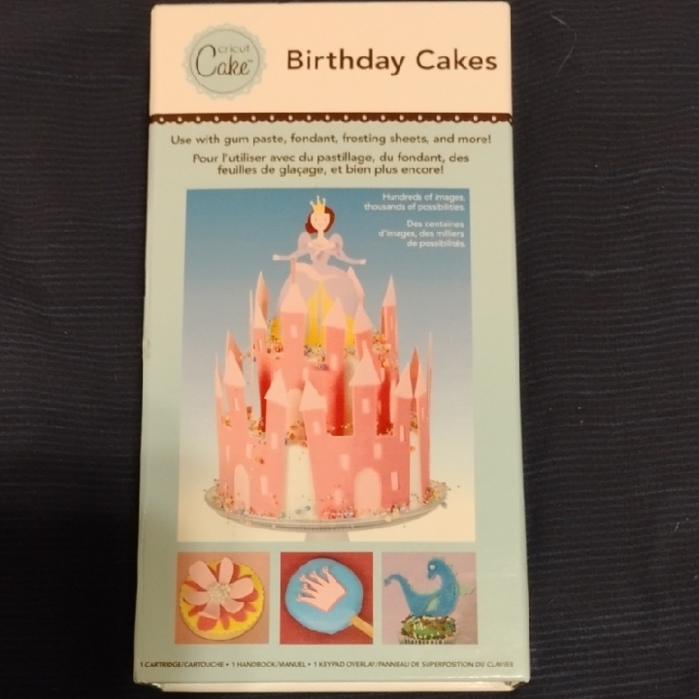 Cricut Cake Birthday Cake Decorating Kit - Pink